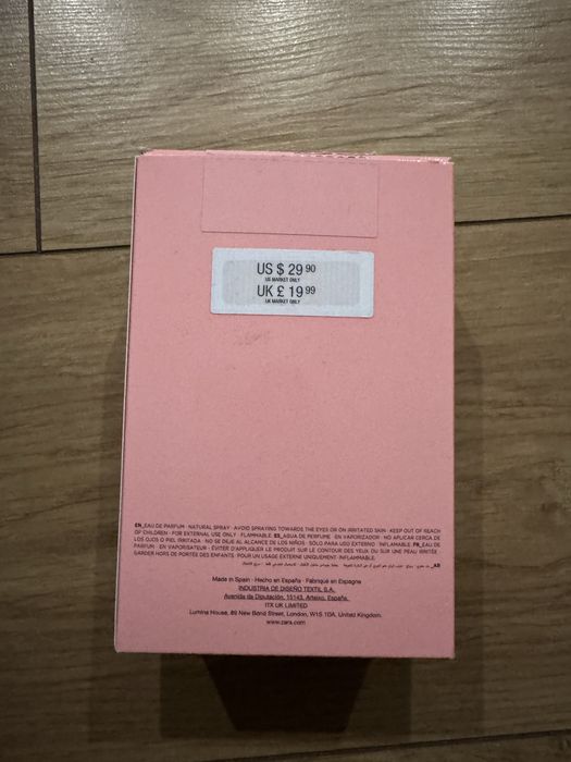 Zara woda toaletowa Last Summer Night  100 ml.