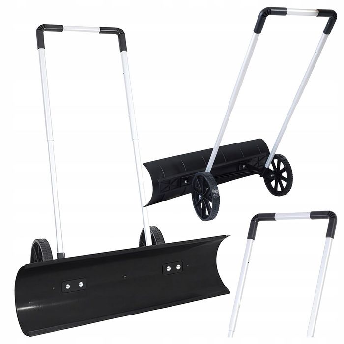 Pług Łopata Do Śniegu 95cm Odśnieżarka Zgarniacz Odśnieżacz Na Kołach