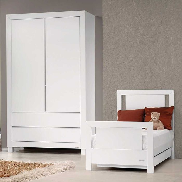 Berço Cama TRAMA - Inova - Branco Mate (venda individual)