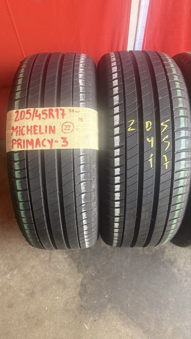 Pneus 205/45/17 Michelin Primacy 3 Impecaveis