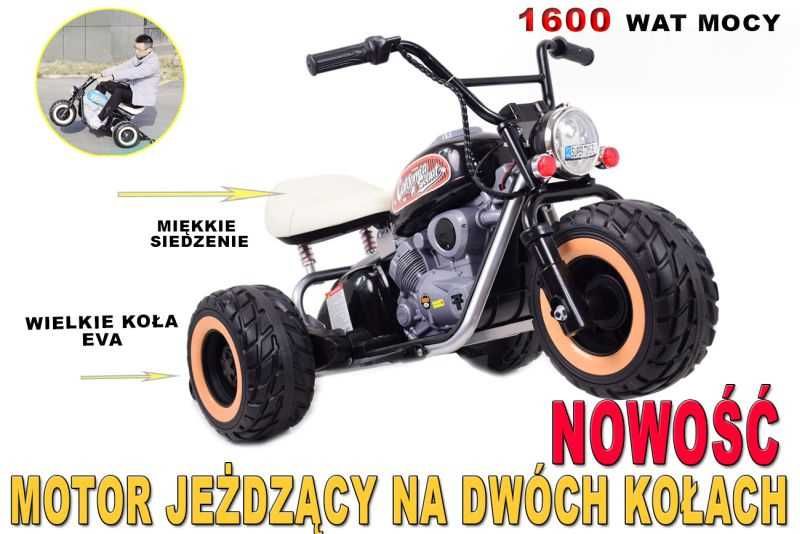 BAWIBUS.PL motorek MOTOR CALIFORNIA na akumulator do 15km/h dla dzieci