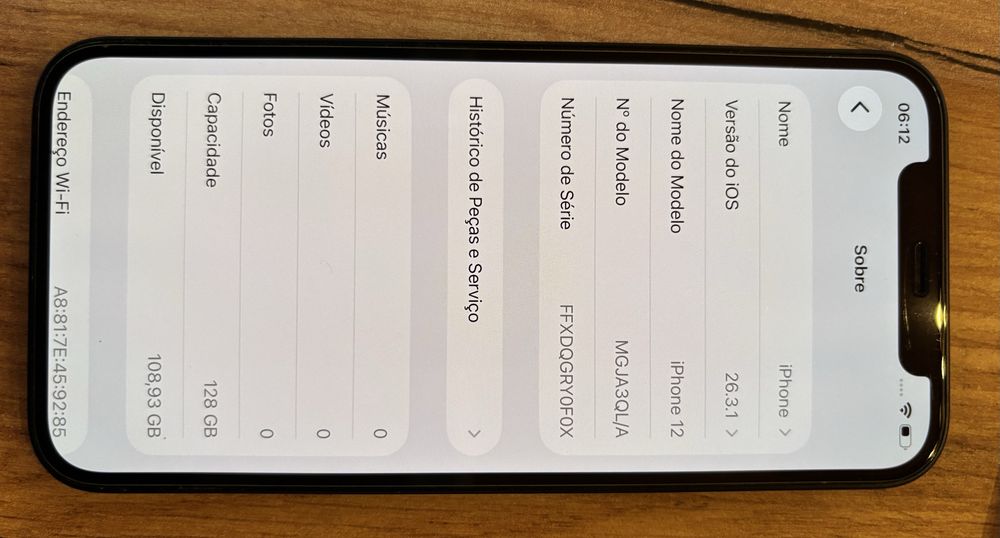 Iphone 12 Black 128 Gb
