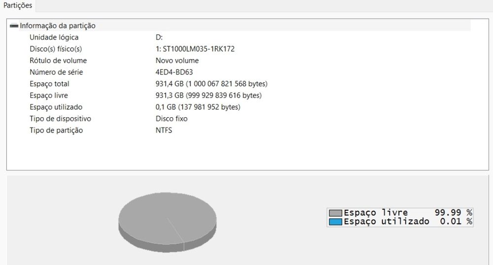 HDD 1TB Seagate usado em.bom.estado