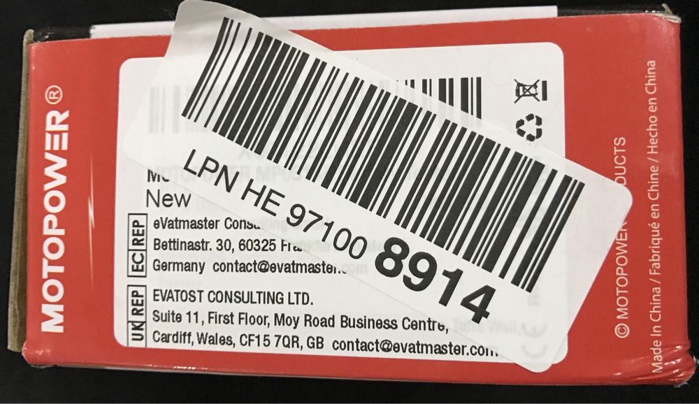 MOTOPOWER Verificador digital de bateria de 12 V