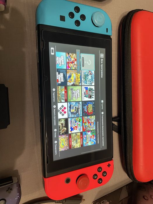 Nintendo Switch 256gb  стан нова 10/10 Kefir  full комплект