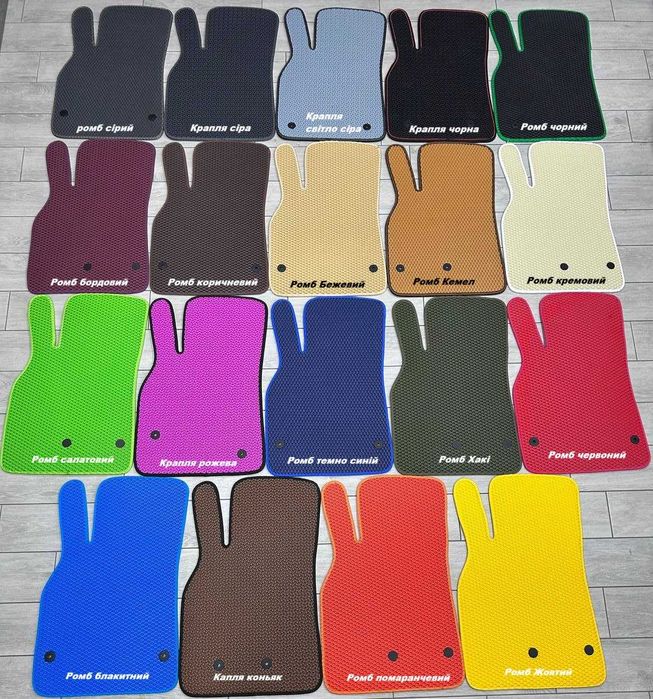 EVA Коврики в салон Polestar 2 Volkswagen ID Unyx Honda MNV Kia NIRO