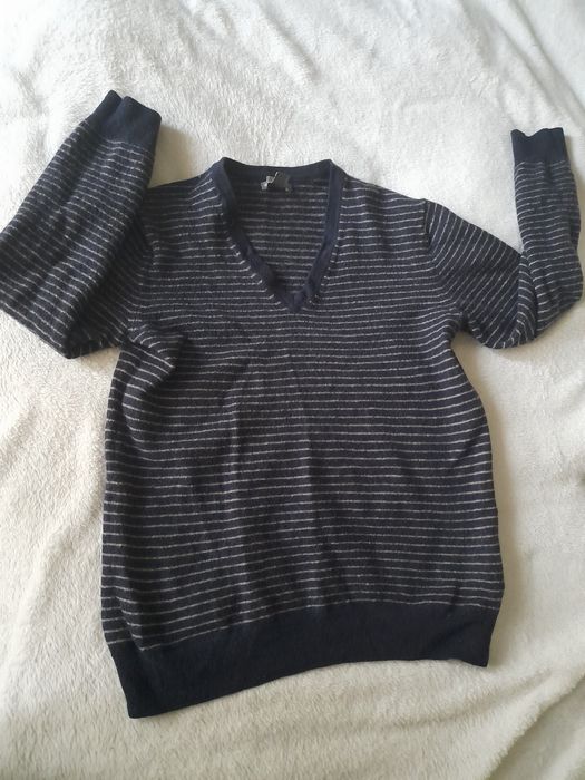 Granatowy sweter Gap r. 10-12 lat