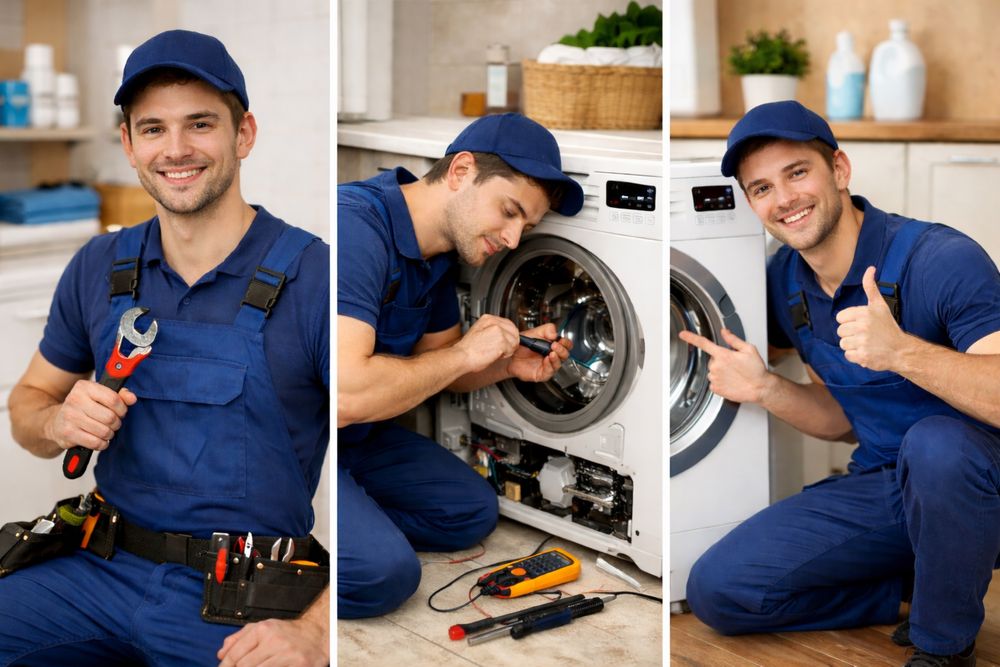 Ремонт Стиральных Машин на дому / Срочно • Качественно • С гарантией