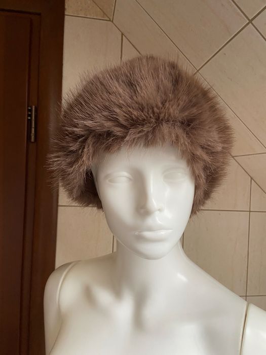 Czapka damska futrzana