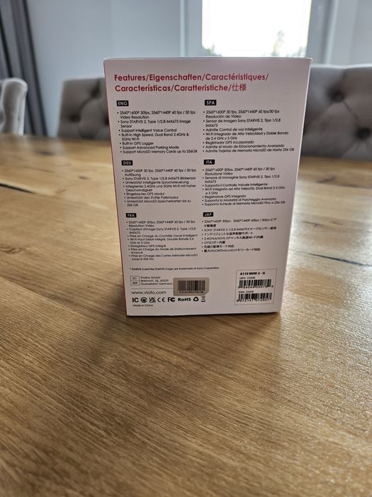 Kamera samochodowa • VIOFO A119 MINI 2  •