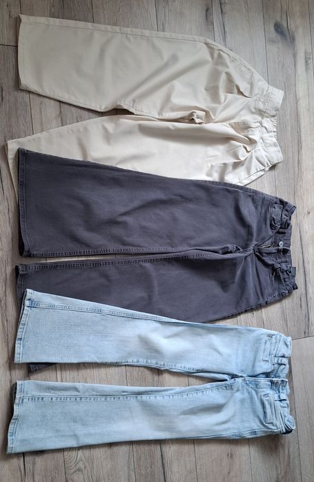 Spodnie jeans r 145 HM Cool Club paka