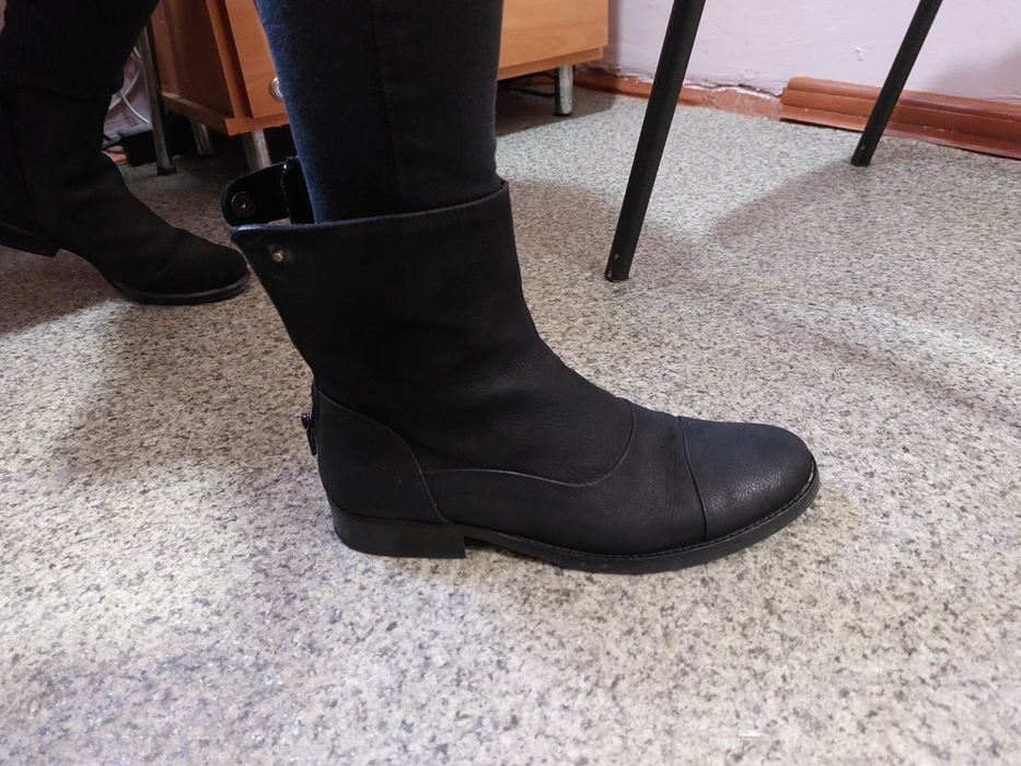 Ботінки, жіночі, натуральна шкіра всередині і ззовні, розмір 41
