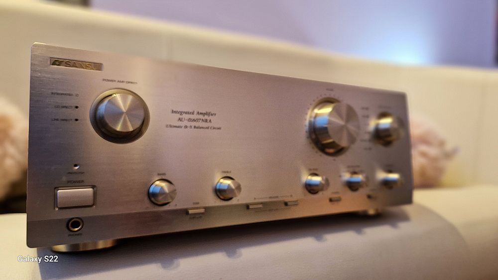 Sansui AU-α607NRA (AU-alpha 607NRA) – Kolekcjonerski Wzmacniacz Zintegrowany (Stan Idealny / Po Przeglądzie) z transformatorem