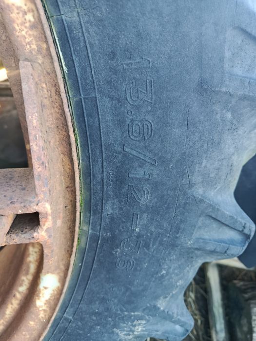 Opony koła z felgami koła bliźniacze rozmiar 13.6/12/ 36. 18.4 R 38