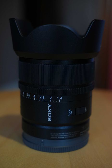 obiektyw sony 15 1.4 G Jak NOWY GWARANCJA