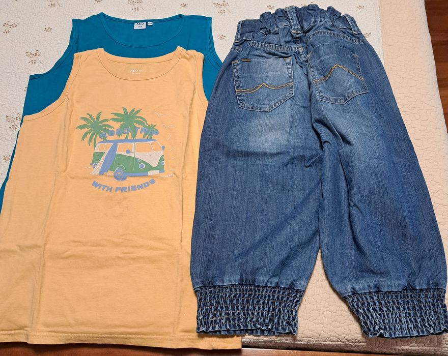 Conjunto calção Tiffosi e 2 T-shirt  Mo- T. 13/14 ca