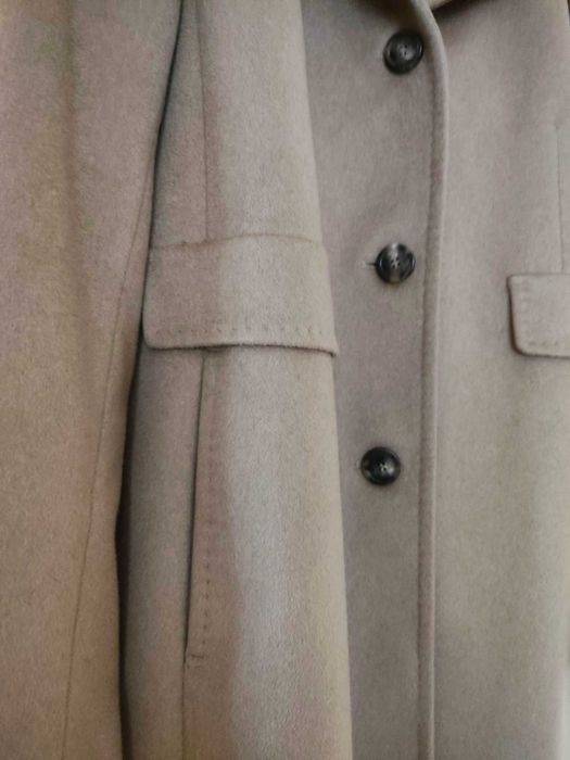 płaszcz Max Mara 38 kaszmir kaszmirowy