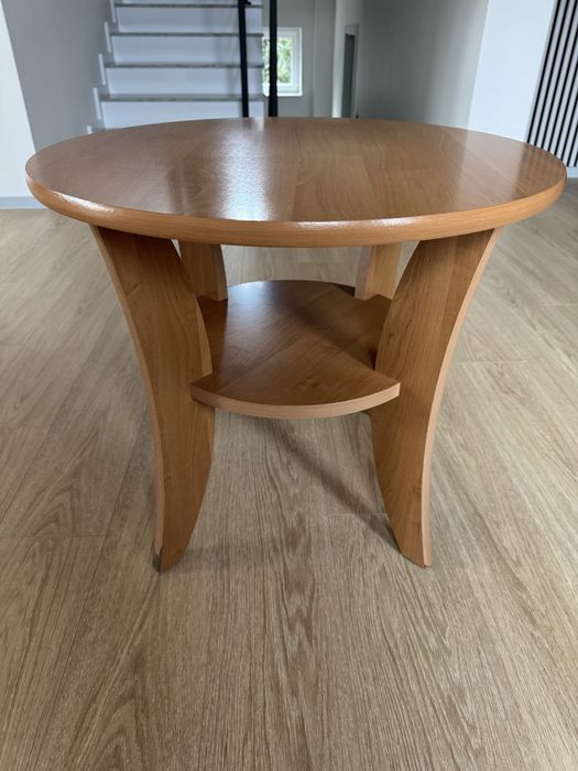 Stolik kawowy okrągły wys. 59cm średnica 68cm