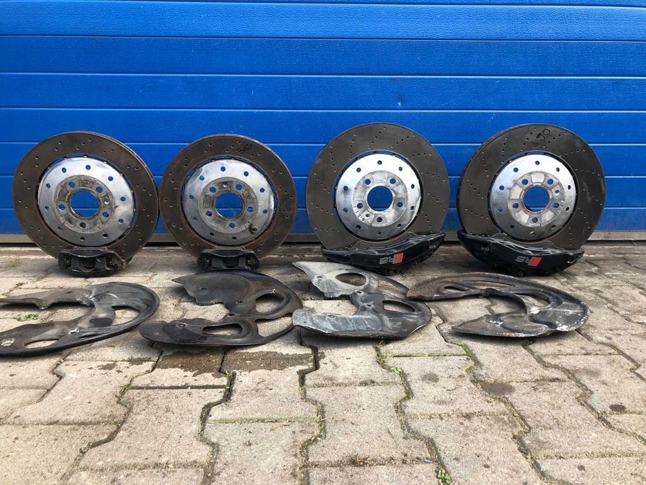 HAMULCE Zaciski TARCZE Przod Tyl AUDI RS6 C6 390mm
