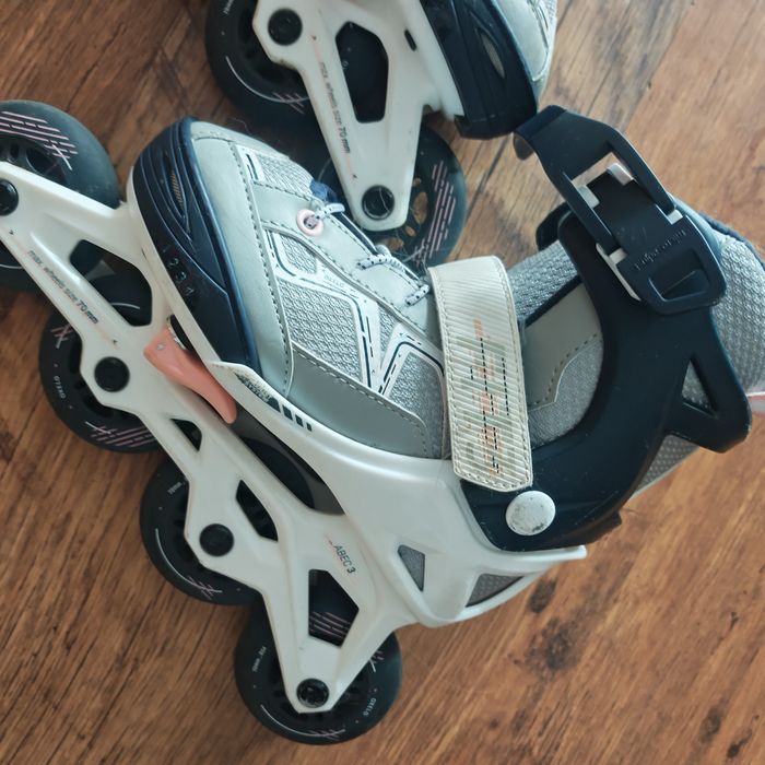 Rolki Decathlon 29-32 oxelo dziewczęce stan bdb