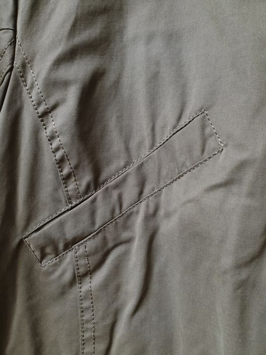 Parka khaki z kapturem z futerkiem