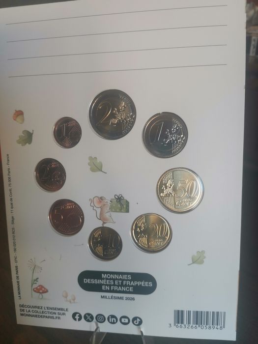 FRANÇA - Série bebé FDC  2026