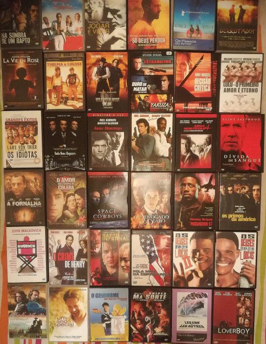 Lote 288 DVD's originais (Lote 16)