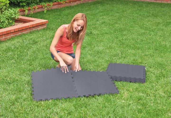 Mata piankowa 8 SZTUK puzzle izolacyjne 50x50 cm pod basen INTEX 29084