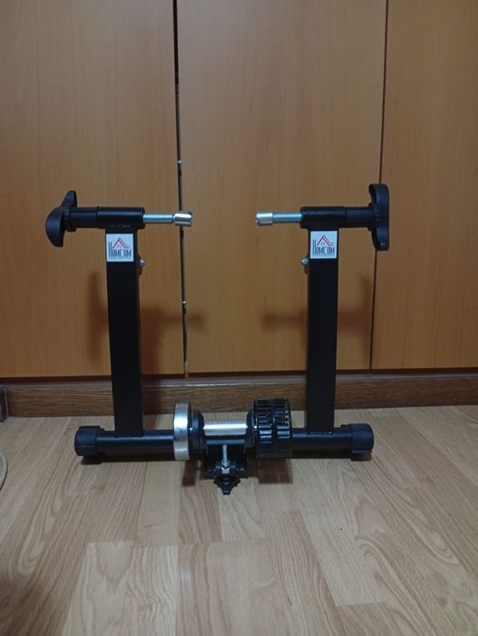 Rolo de Treino para Bicicleta Homcom – Treino Indoor Magnético