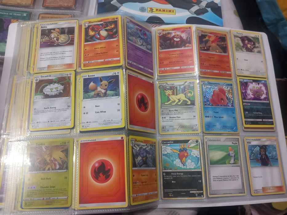 Grande lote pokemon, yu-gi-oh, invizimals, dragon  ball z