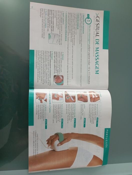 Aparelho de massagem para reduzir celulite e flacidez