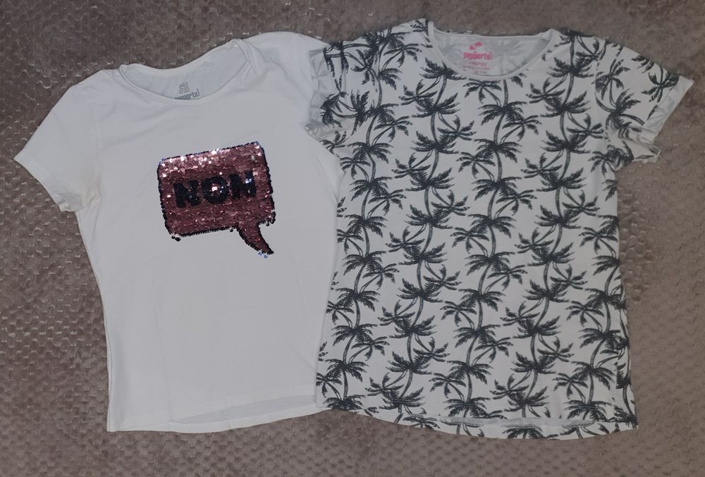 T-shirty krótki rękaw rozm.146-152