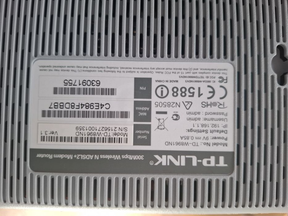 Router TD-W8961ND
