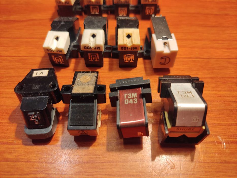 Різні головки для програвача, шели