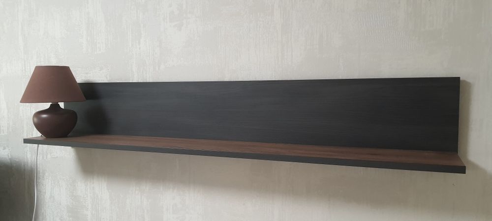 Полиця настінна навісна Гербор