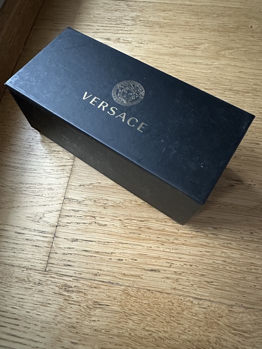 Box etui kartonik Versace czarny