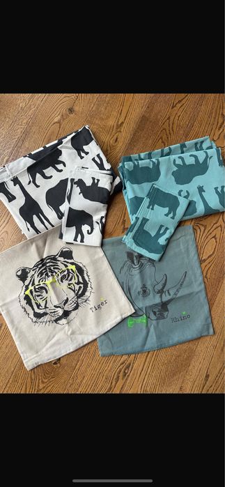 2 capas edredão com 2 fronnhas + 2 capas almofadas