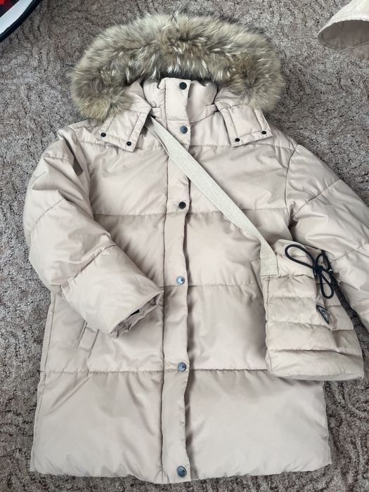 зимовий пуховик та сумка в комплекті!