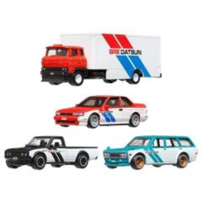 Hot Wheels Premium Zestaw Real Riders HRT52 pudełko,287x131 mm