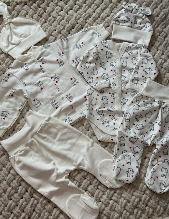 Чоловічки/комплекти з боді/кофтою для немовлят