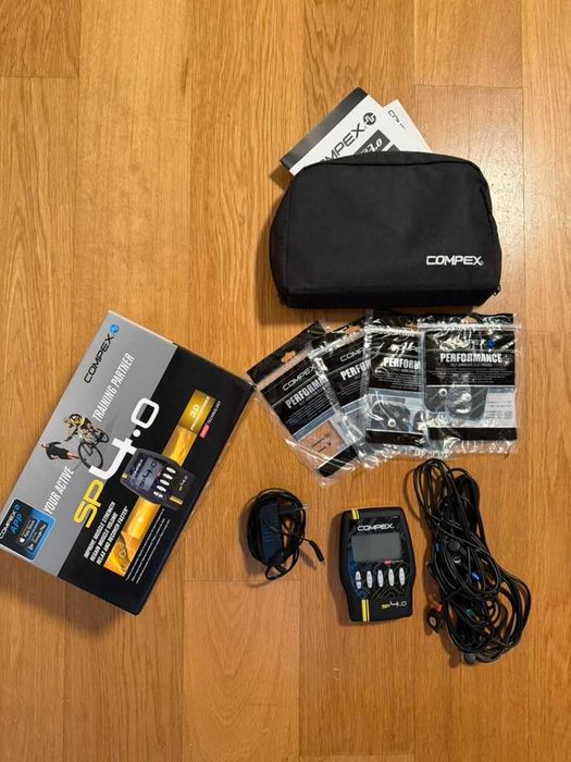 Compex SP 4.0 Electroestimulador EMS/TENS – Como Novo – Completo