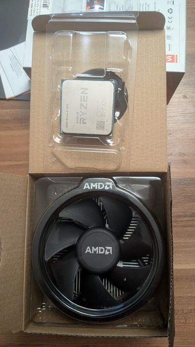 AMD Ryzen 5 2600 + Cooler AMD Novo — 6C/12T AM4