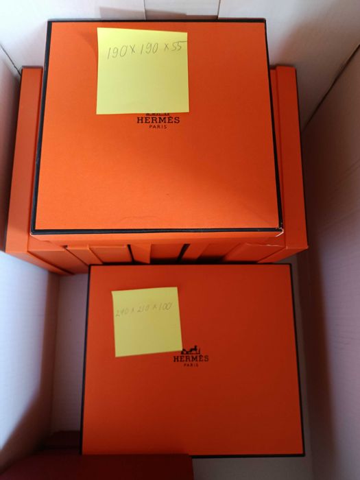 Брендові коробки (оригінал) Dior, Hermes, Dolce&Gabbana, GUCCI