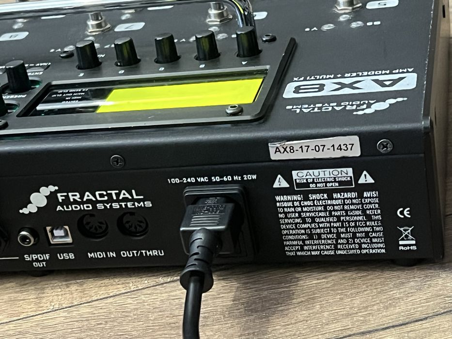 ギター Fractal Audio AX8 今剛 KON TUYOSHI Fractal Audio AX8 preset | GT SOUND LAB