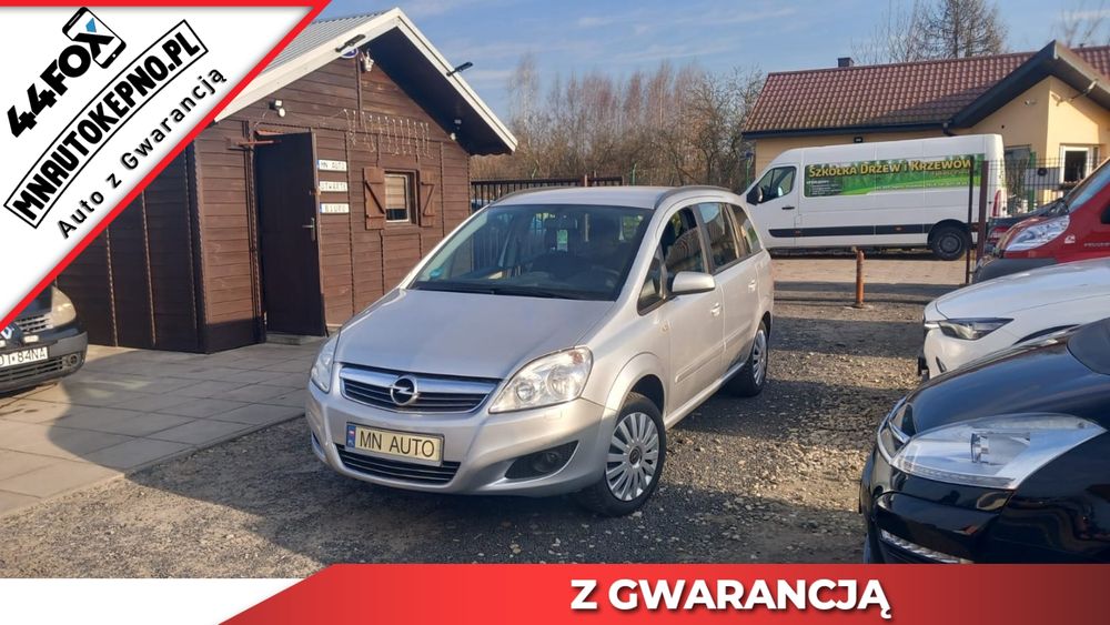 Opel Zafira B 2008 rok 1.8 benzyna 140 KM 7 osób