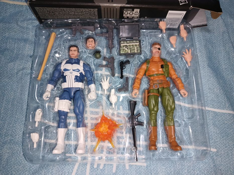 Punisher gameverse pack Nick Fury Hasbro Marvel legends каратель