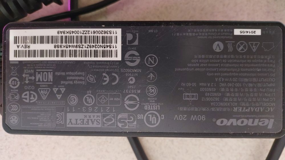 Блок живлення для ноутбука леново