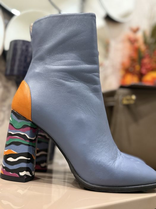 Шкіряні стильні черевички