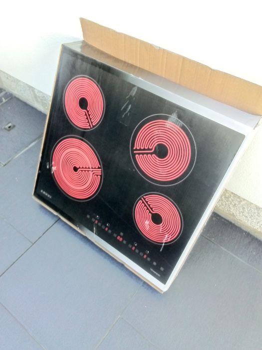 Placa elétrica vitroceramica