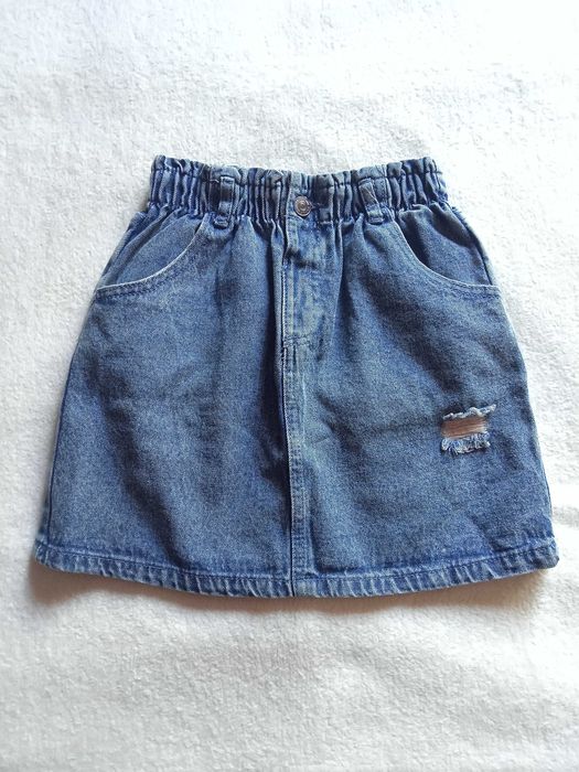 Spódniczka jeansowa paper bag bawełna 134/146 cm